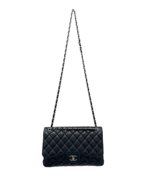 CHANEL（シャネル）CHANEL (シャネル) マトラッセ30 ブラック×シルバー サイズ:30の古着・服飾アイテム