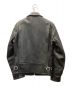 SCHOTT BROS. (ショットブロス) レザーライダースジャケット ブラック サイズ:34：23000円