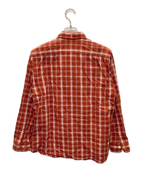 BURBERRY LONDON（バーバリーロンドン）BURBERRY LONDON (バーバリー ロンドン) チェックシャツ レッド×ホワイト サイズ:Lの古着・服飾アイテム