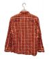 BURBERRY LONDON (バーバリー ロンドン) チェックシャツ レッド×ホワイト サイズ:L：4000円