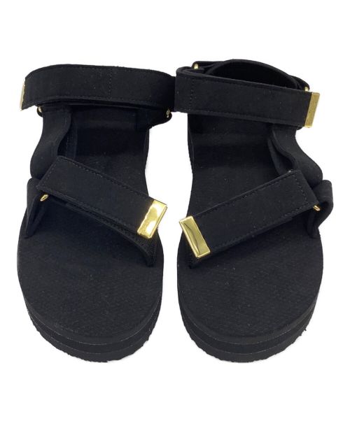 suicoke（スイコック）suicoke (スイコック) サンダル ブラック サイズ:22の古着・服飾アイテム
