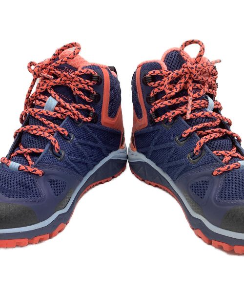 THE NORTH FACE（ザ ノース フェイス）THE NORTH FACE (ザ ノース フェイス) トレッキングシューズ ネイビー×オレンジ サイズ:22.5の古着・服飾アイテム