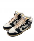 NIKEナイキ）の古着「ハイカットスニーカー」｜ホワイト×ブラック