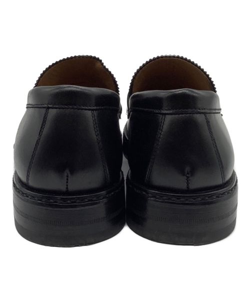 bibliotek（ビブリオテック）bibliotek (ビブリオテック) UNITED ARROWS (ユナイテッドアローズ) 別注タッセルローファー ブラック サイズ:23.0の古着・服飾アイテム