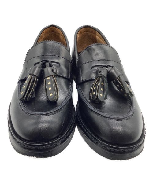 bibliotek（ビブリオテック）bibliotek (ビブリオテック) UNITED ARROWS (ユナイテッドアローズ) 別注タッセルローファー ブラック サイズ:23.0の古着・服飾アイテム
