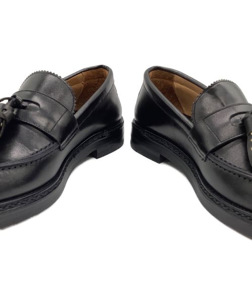 bibliotek（ビブリオテック）bibliotek (ビブリオテック) UNITED ARROWS (ユナイテッドアローズ) 別注タッセルローファー ブラック サイズ:23.0の古着・服飾アイテム