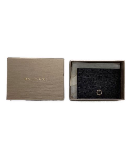 BVLGARI（ブルガリ）BVLGARI (ブルガリ) カードケース ブラックの古着・服飾アイテム