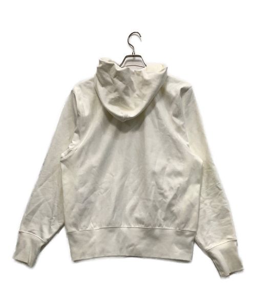 Maison Margiela（メゾンマルジェラ）Maison Margiela (メゾンマルジェラ) 1CONロゴフーディー ホワイト サイズ:46の古着・服飾アイテム