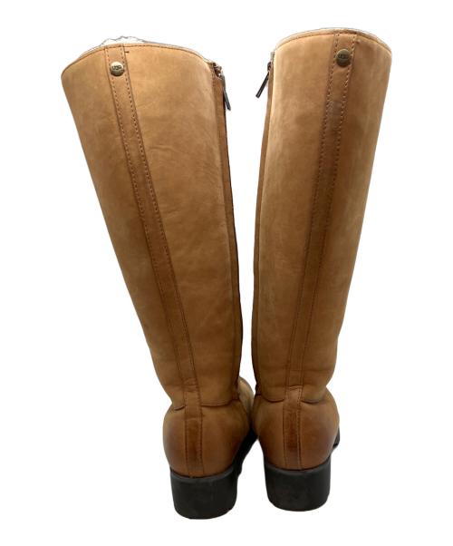 UGG（アグ）UGG (アグ) サイドジップロングブーツ ベージュ サイズ:24.5㎝の古着・服飾アイテム
