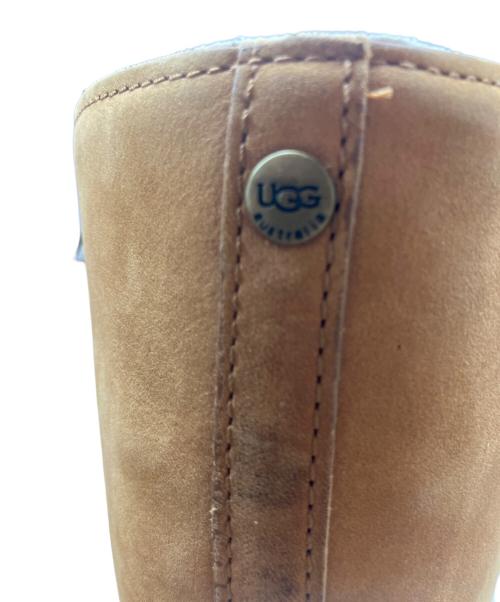 UGG（アグ）UGG (アグ) サイドジップロングブーツ ベージュ サイズ:24.5㎝の古着・服飾アイテム