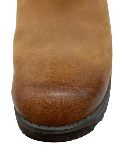 UGG（アグ）UGG (アグ) サイドジップロングブーツ ベージュ サイズ:24.5㎝の古着・服飾アイテム