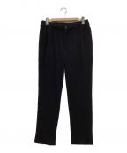 jiedaジエダ）の古着「リップルテーパードパンツ」｜ブラック