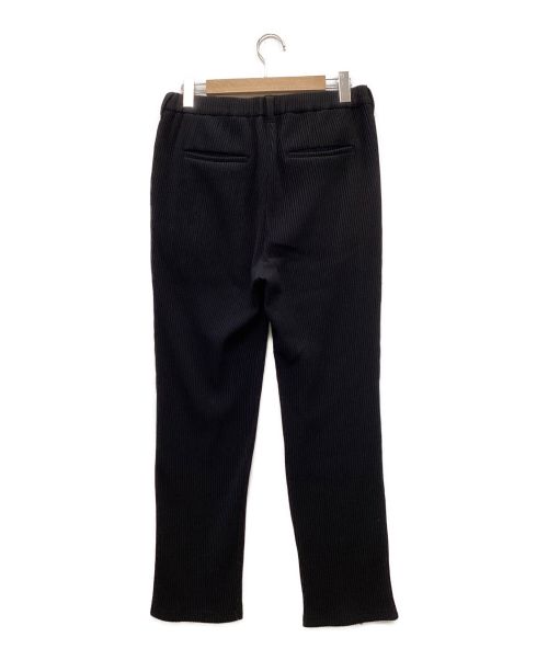 jieda（ジエダ）jieda (ジエダ) リップルテーパードパンツ ブラック サイズ:1の古着・服飾アイテム