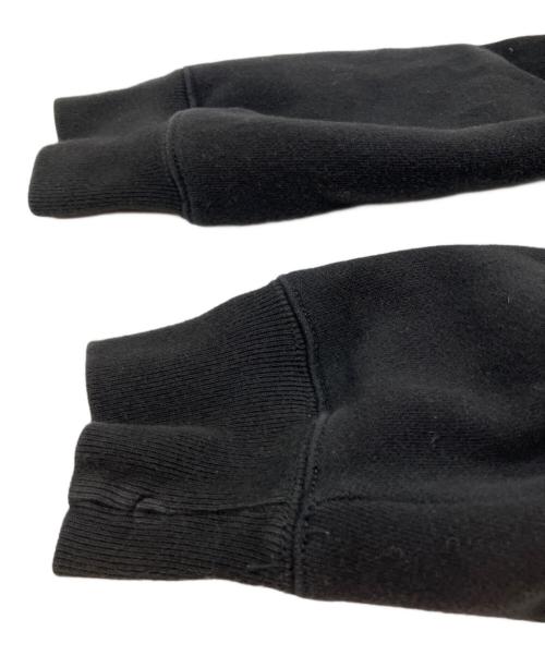 POLO JEANS CO.（ポロジーンズカンパニー）POLO JEANS CO. (ポロジーンズカンパニー) サーマル プルオーバーパーカー ブラック サイズ:Mの古着・服飾アイテム