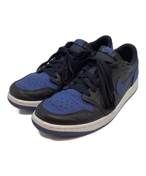 NIKE（ナイキ）NIKE (ナイキ) Air Jordan 1 Low OG ネイビー×ブラック サイズ:28ｃｍの古着・服飾アイテム