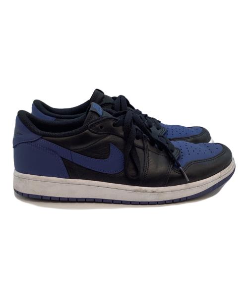 NIKE（ナイキ）NIKE (ナイキ) Air Jordan 1 Low OG ネイビー×ブラック サイズ:28ｃｍの古着・服飾アイテム