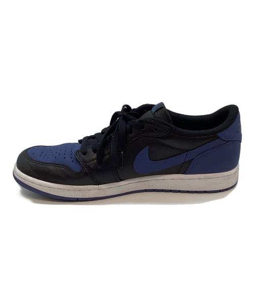NIKE（ナイキ）NIKE (ナイキ) Air Jordan 1 Low OG ネイビー×ブラック サイズ:28ｃｍの古着・服飾アイテム