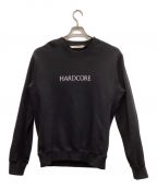 JOHN LAWRENCE SULLIVANジョン ローレンス サリバン）の古着「プリントスウェットトップ」｜ブラック