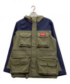 POLO RALPH LAURENポロ・ラルフローレン）の古着「ハイテックマウンテンパーカー」｜カーキ×ネイビー