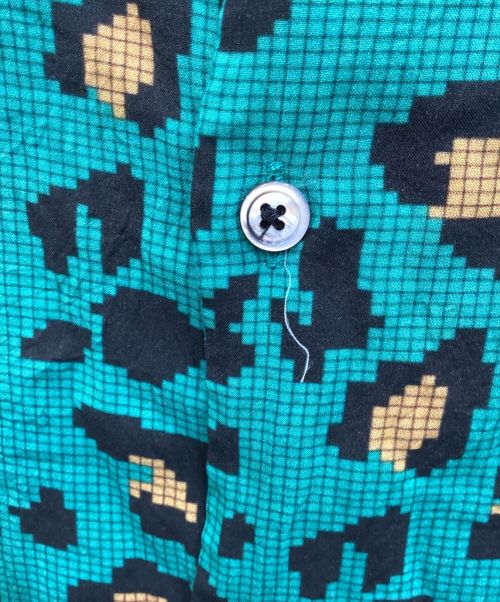 NEAT ALOHA（ニートアロハ）NEAT ALOHA (ニートアロハ) 総柄シャツ グリーン サイズ:Lの古着・服飾アイテム