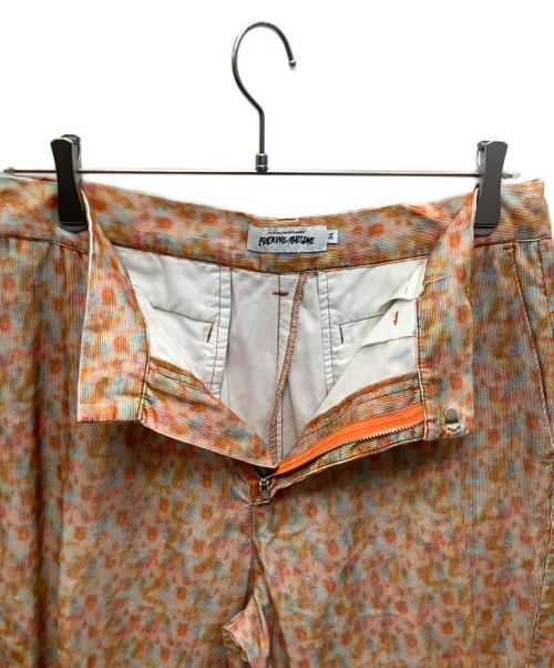 FUCKING AWESOME（ファッキンオーサム）FUCKING AWESOME (ファッキンオーサム) コーデュロイパンツ オレンジ サイズ:34の古着・服飾アイテム