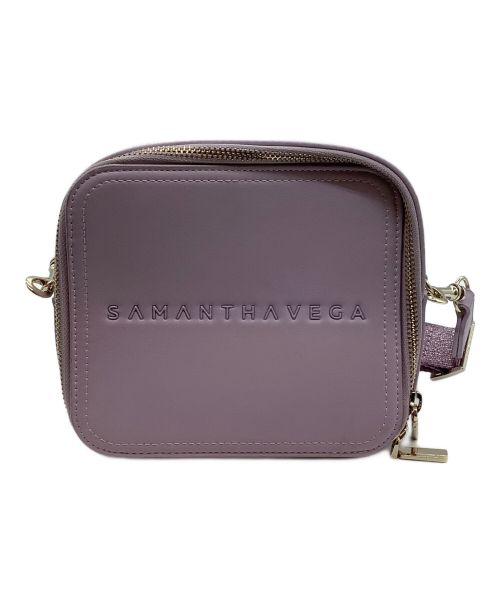 Samantha Vega（サマンサベガ）Samantha Vega (サマンサベガ) ボックスショルダーバッグ ラベンダーの古着・服飾アイテム