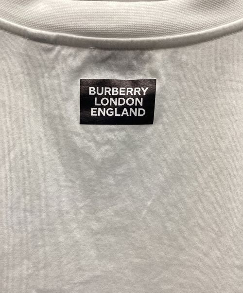 BURBERRY（バーバリー）BURBERRY (バーバリー) 半袖Tシャツ ホワイト サイズ:Sの古着・服飾アイテム