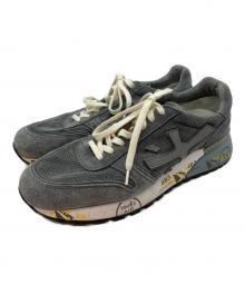 PREMIATA WHITE（プレミアータ ホワイト）の古着「PREMIATA WHITE(プレミアータ ホワイト)スエードスニーカー」｜グレー