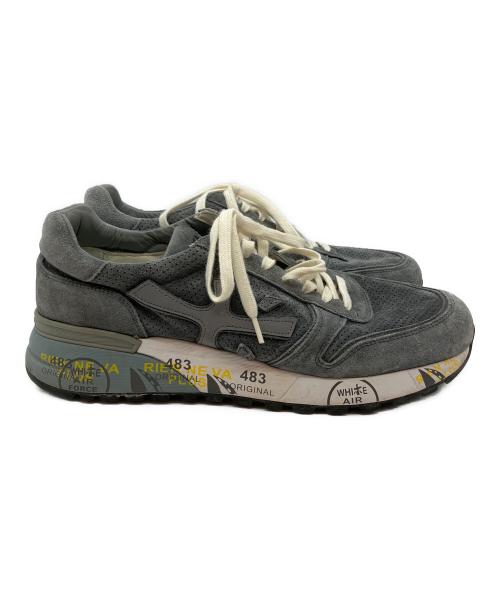PREMIATA WHITE（プレミアータ ホワイト）PREMIATA WHITE (プレミアータ ホワイト) PREMIATA WHITE(プレミアータ ホワイト)スエードスニーカー グレー サイズ:44の古着・服飾アイテム