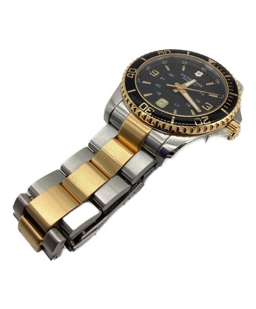 VICTORINOX（ビクトリノックス）VICTORINOX (ビクトリノックス) 腕時計 ブラックの古着・服飾アイテム