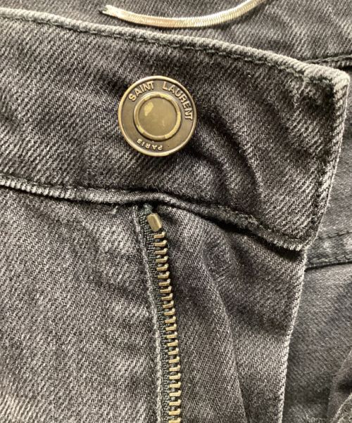 Saint Laurent Paris（サンローランパリ）Saint Laurent Paris (サンローランパリ) デニムパンツ ブラック サイズ:Sの古着・服飾アイテム