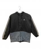 adidasアディダス）の古着「ナイロンジャケット」｜ブラック
