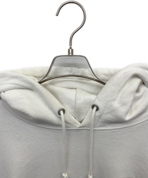 Champion REVERSE WEAVE（チャンピオン リバース ウィーブ）Champion REVERSE WEAVE (チャンピオン リバース ウィーブ) プルオーバーパーカー ホワイト サイズ:XLの古着・服飾アイテム