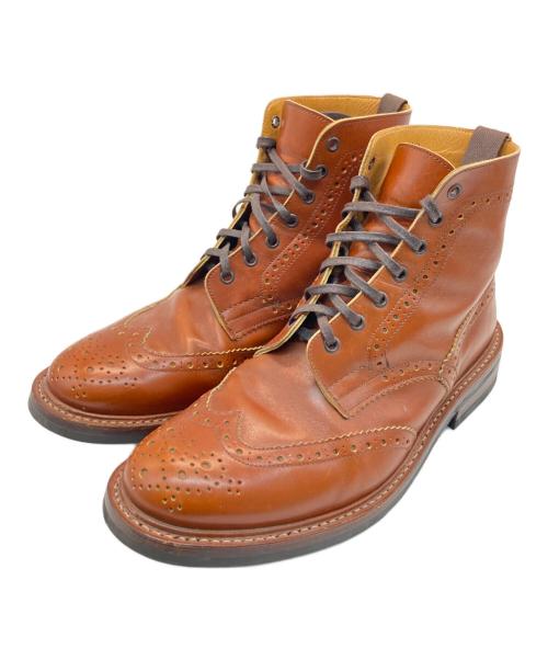 Tricker's（トリッカーズ）Tricker's (トリッカーズ) カントリーブーツ ブラウン サイズ:9の古着・服飾アイテム