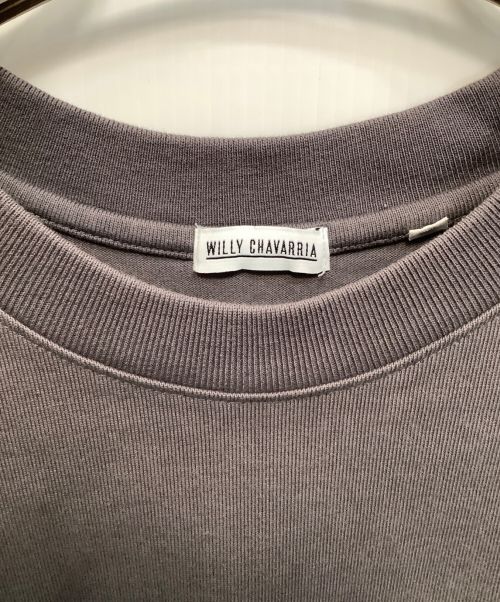 WILLY CHAVARRIA（ウィリーチャバリア）WILLY CHAVARRIA (ウィリーチャバリア) カットソー グレー サイズ:Mの古着・服飾アイテム