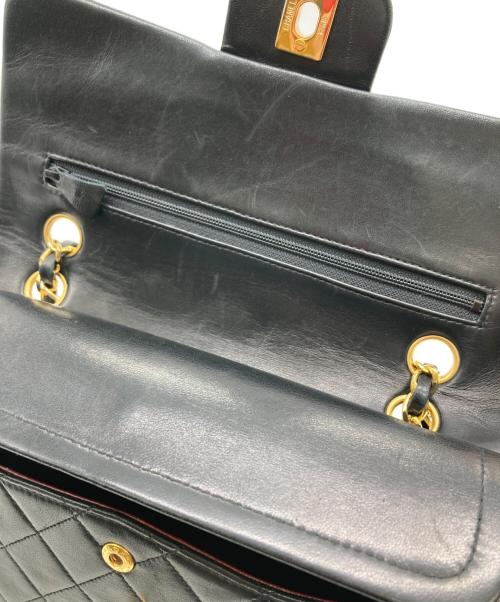 CHANEL（シャネル）CHANEL (シャネル) ショルダーバッグ ブラック×レッドの古着・服飾アイテム