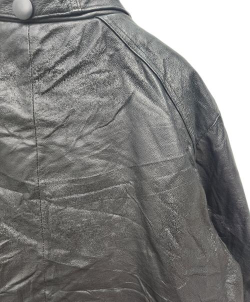 SEQUENCE（シーケンス）SEQUENCE (シーケンス) レザーコート ブラック サイズ:不明の古着・服飾アイテム