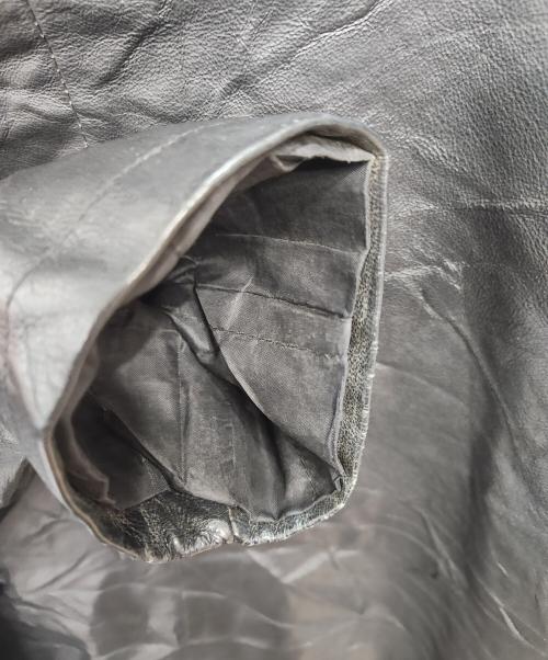 SEQUENCE（シーケンス）SEQUENCE (シーケンス) レザーコート ブラック サイズ:不明の古着・服飾アイテム