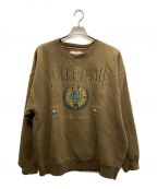 DANAGGERSダナガーズ）の古着「ビッグロゴスウェット」｜ブラウン