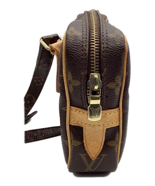 LOUIS VUITTON（ルイ ヴィトン）LOUIS VUITTON (ルイ ヴィトン) ポシェット・マルリーバンドリエール ブラウンの古着・服飾アイテム