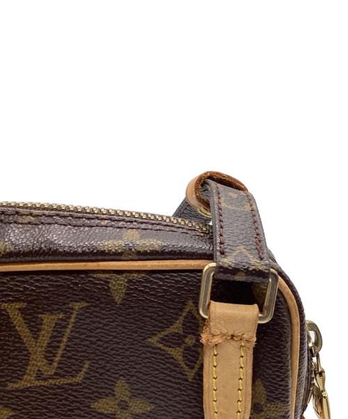 LOUIS VUITTON（ルイ ヴィトン）LOUIS VUITTON (ルイ ヴィトン) ポシェット・マルリーバンドリエール ブラウンの古着・服飾アイテム