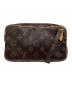 LOUIS VUITTON (ルイ ヴィトン) ポシェット・マルリーバンドリエール ブラウン：25000円