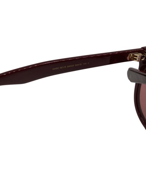 MARC JACOBS（マークジェイコブズ）MARC JACOBS (マーク ジェイコブス) サングラス バーガンディーの古着・服飾アイテム