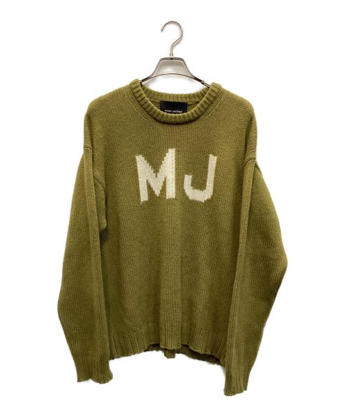 MARC JACOBS（マークジェイコブズ）MARC JACOBS (マーク ジェイコブス) クルーネックセーター グリーン サイズ:Ｍの古着・服飾アイテム