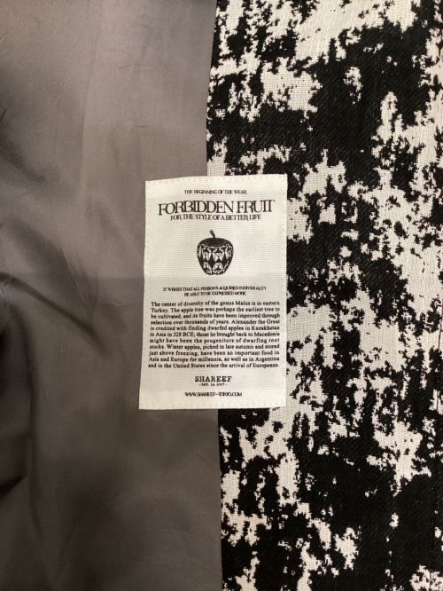 SHAREEF（シャリーフ）SHAREEF (シャリーフ) ブルゾン ホワイト×ブラック サイズ:2の古着・服飾アイテム