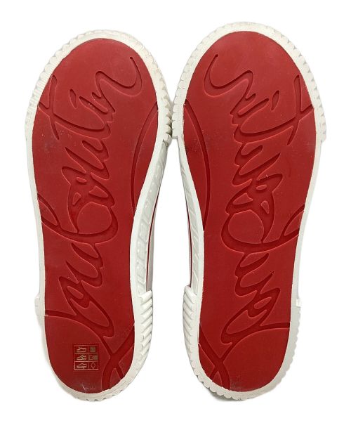 Christian Louboutin（クリスチャン・ルブタン）Christian Louboutin (クリスチャン・ルブタン) スニーカー ホワイト サイズ:40の古着・服飾アイテム