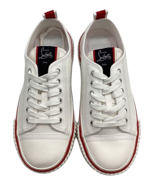 Christian Louboutin（クリスチャン・ルブタン）Christian Louboutin (クリスチャン・ルブタン) スニーカー ホワイト サイズ:40の古着・服飾アイテム