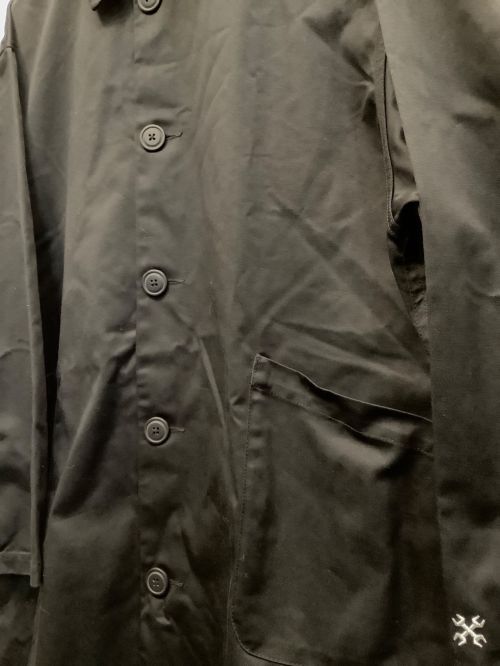 BLUCO WORK GARMENT（ブルコ ワーク ガーメント）BLUCO WORK GARMENT (ブルコ ワーク ガーメント) CAR COAT ブラック サイズ:XLの古着・服飾アイテム