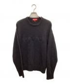 SUPREMEシュプリーム）の古着「EMBOSSED SWEATER」｜ブラック