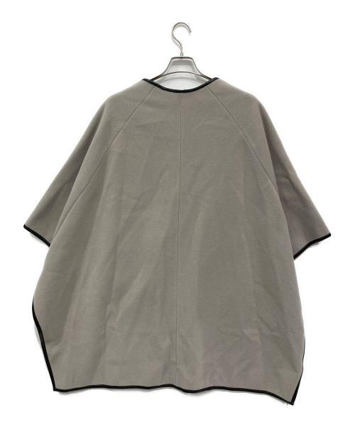 PASSIONE（パシオーネ）PASSIONE (パシオーネ) ノーカラーコート ブラウン サイズ:38の古着・服飾アイテム